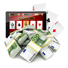 Video poker and dollars